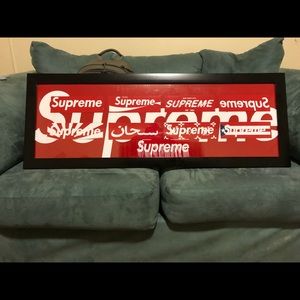 Custom Supreme picture frame
